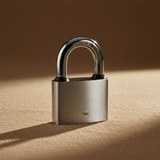 Yale Padlocks & Accessories Yale Y111 60mm Cast-Iron Padlock with Hardened Steel Shackle | Silver & Black