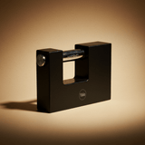 Yale Padlocks & Accessories Yale Y113BL 90mm Cast-Iron Shutter Padlock with Hardened Steel Shackle - Y113BL/90/119/1