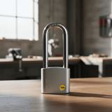 Yale Padlocks & Accessories Yale Y120 60mm Solid Brass Long-Shackle Padlock with 3 Keys - Y120/60/163/1