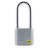 Yale Padlocks & Accessories Yale Y120 60mm Solid Brass Long-Shackle Padlock with 3 Keys - Y120/60/163/1