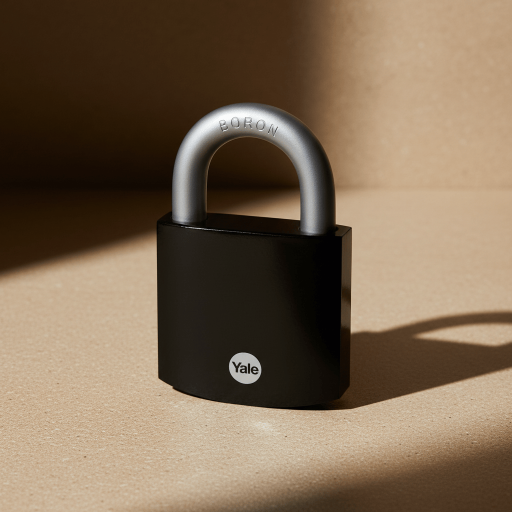 Yale Padlocks & Accessories Yale Y300B 63mm Maximum-Security Hardened Steel Padlock - Y300B/63/127/1