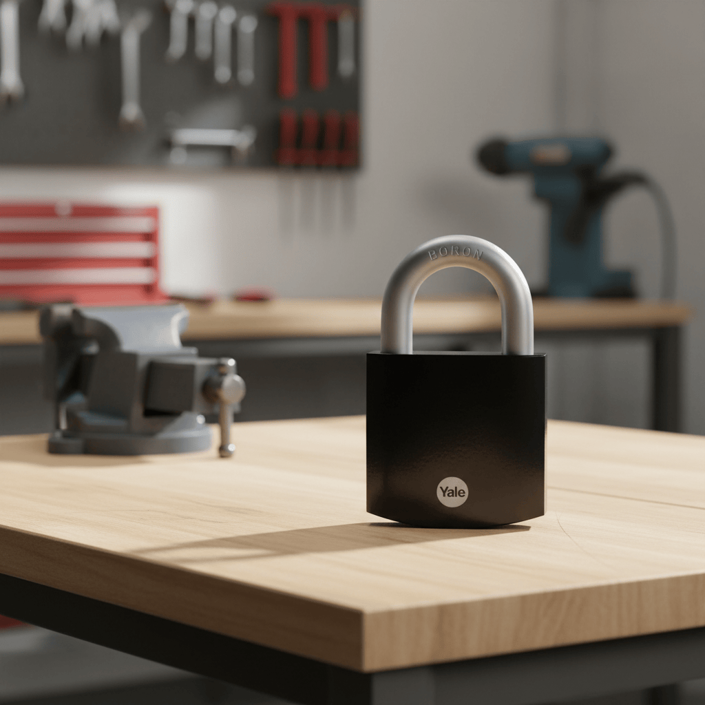 Yale Padlocks & Accessories Yale Y300B 63mm Maximum-Security Hardened Steel Padlock - Y300B/63/127/1