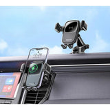 Yesido Power & Charging Accessories Yesido 15W Wireless Charger Car Phone Mount Holder - C187