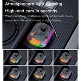 Yesido Audio & Entertainment Yesido Car FM Transmitter, Bluetooth, Card Reader & MP3 with Three USB Fast Charging Ports - Y45