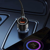 Yesido Power & Charging Accessories Yesido Fast Charging Car Charger 42W with Dual USB & Type-C Ports - Y42