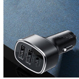 Yesido Power & Charging Accessories Yesido Fast Charging Car Charger 49W with 3 Ports - Y47