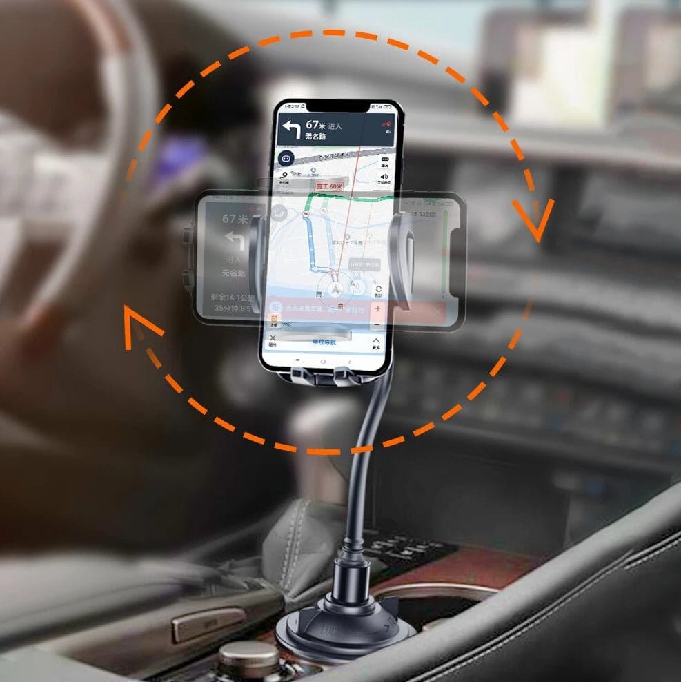 Yesido Navigation & Smart Devices Yesido Universal Adjustable Gooseneck Car Cup Holder Phone Mount Holder - C112