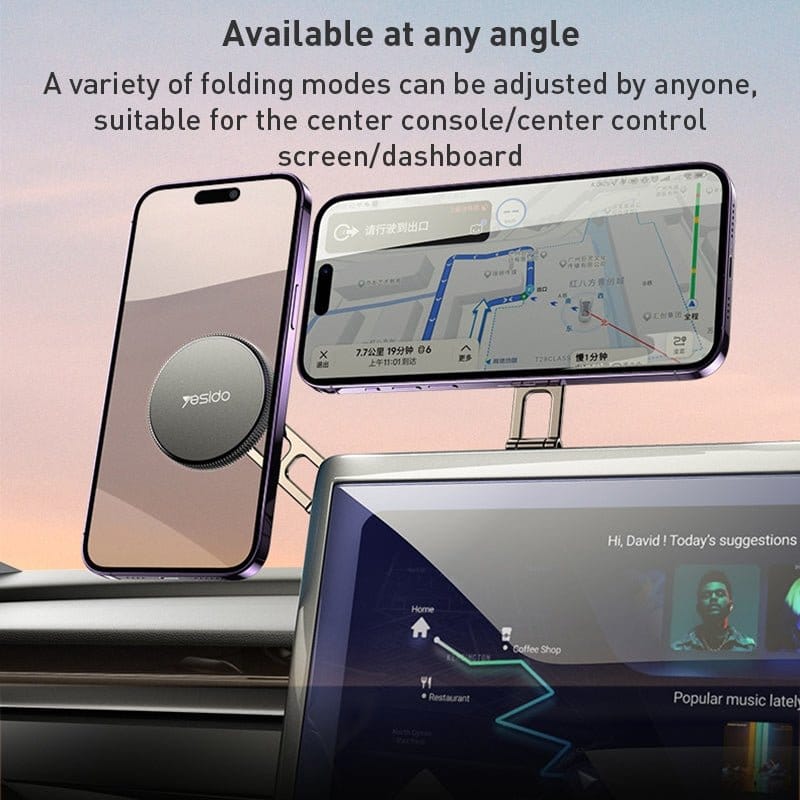 Yesido Navigation & Smart Devices Yesido Universal Car Magsafe Magnetic Phone Mount Holder - C199
