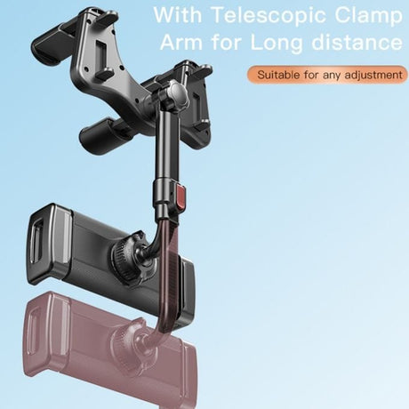 Yesido Navigation & Smart Devices Yesido Universal Car Rear View Mirror Adjustable Phone & Tablet Mount Holder - C196