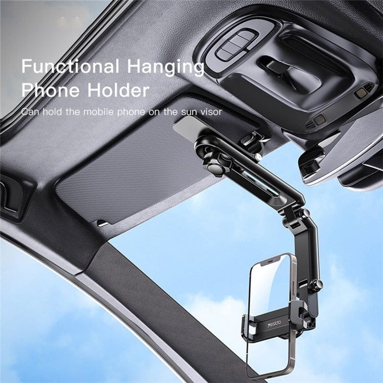 Yesido Navigation & Smart Devices Yesido Universal Car Sun Visor Phone Mount Holder - C194