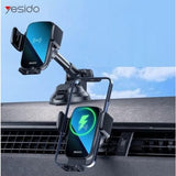 Yesido Power & Charging Accessories Yesido Wireless Charger Car Dashboard Phone Mount Holder - C186