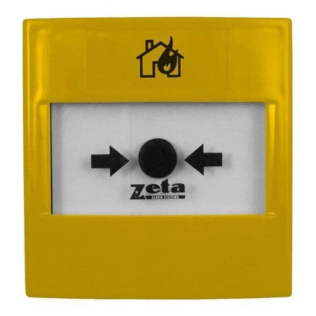Zeta Fire Safety Equipment Zeta CP4 Conventional Single Pole Surface Mount Manual Call Point