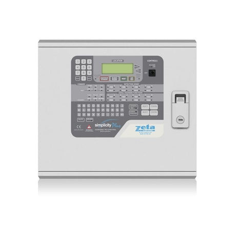 Zeta Fire Safety Equipment Zeta Simplicity Plus Single Loop Analogue Fire Alarm Panel