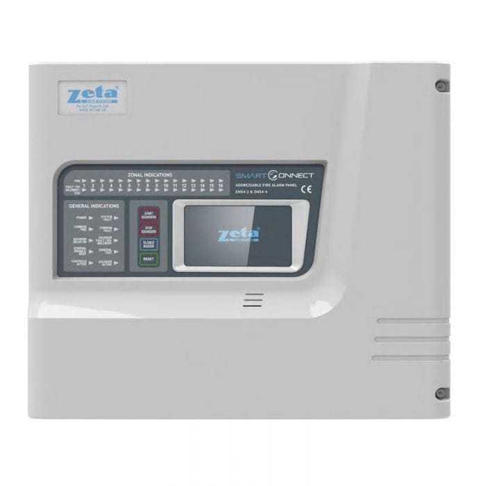 Zeta Fire Safety Equipment Zeta Single Loop SmartConnect Touchscreen Fire Alarm Panel