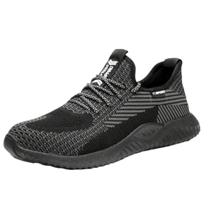 ZME Boots & Footwear Breathable Steel Toe Cap Unisex Safety Shoes