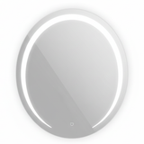 Moon-Shaped Touch Screen LED Mirror 60x60cm