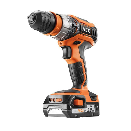 AEG Drill AEG Lithium-Ion Cordless Impact Hammer Drill 18V - BSB18CLI-202C