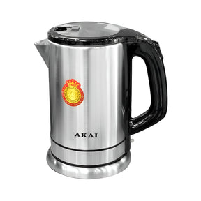 Akai Electric Kettle Akai Cordless Stainless Steel Electric Kettle 1.8L 1800W - EK030A-1829