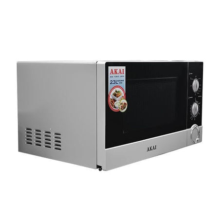 Akai Kitchen Appliances Akai Grey Microwave Oven 23L 1000W With Grill - MW064A-823MS