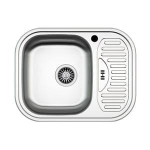 Asil Krom Kitchen Sink Asil Krom Single Bowl Kitchen Sink - Stainless Steel