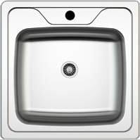 Asil Krom Kitchen Sink Asil Krom Stainless Steel 50 x 50cm Kitchen Sink - AS 22