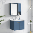 Bathroom Vanity Bathroom Vanity & Cabinets Bathroom Blue Vanity Cabinet 600 x 480mm - T-6919