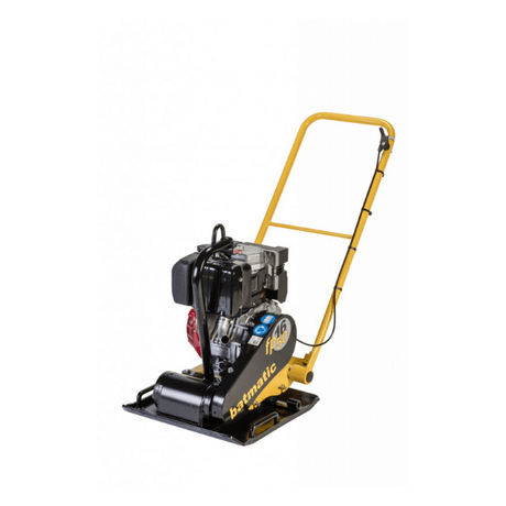 Batmatic Construction Equipment Batmatic 90Kg Petrol Compactor 3.6 kW / 4.8 HP - FP 1650