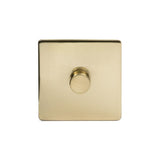 Brass Switches & Sockets Brass 1 Gang 2 Way Dimmer Switch