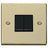 Brass Switches & Sockets Brass 10A 2 Gang 2 Way Ingot Light Switch