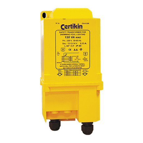 Certikin Swimming Pool Accessories & Maintenance Certikin Underwater Light Transformer 120VA - PU11120TY