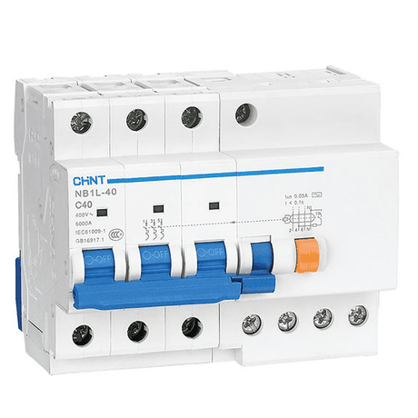 Chint Load Centers & Circuit Protection Chint Residual Current Circuit Breaker 30mA 6kA - NB1L