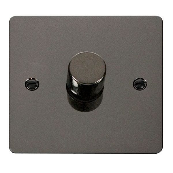 Click Define Switches & Sockets Click Define Black Nickel 1 Gang 400Va 2 Way Dimmer Switch