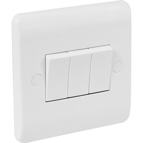 Click Mode Switches & Sockets Click Mode 10A Switch 3 Gang 2 Way Switch