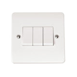 Click Mode Switches & Sockets Click Mode 10A Switch 3 Gang 2 Way Switch