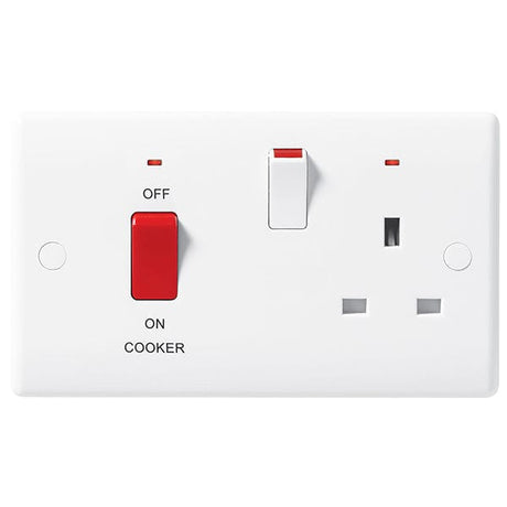 Click Mode Switches & Sockets Click Mode 45A Cooker Control Unit 3 x 6