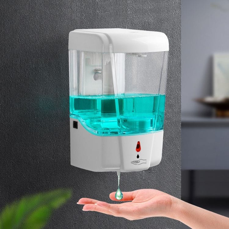 Automatic Wall Mounted Hand Sanitizer Liquid Soap Dispenser 1000ML ...
