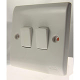 Eaton-MEM Switches & Sockets Eaton-MEM 2-Gang 2-Way 10A Light Switch