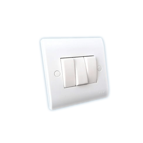 Eaton-MEM Switches & Sockets Eaton-MEM 3-Gang 2-Way 10A Light Switch