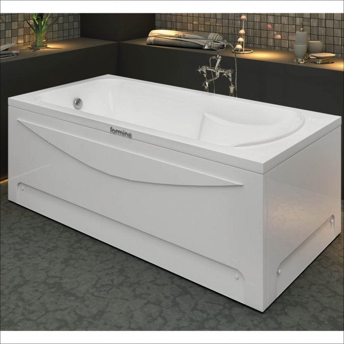 Formina Bath Tub & Shower Tray Formina Optima Rectangular Bath Tub 75 x 170cm Plus Panels