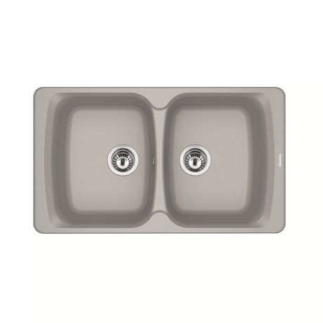 Franke Kitchen Sink Franke Antea Double Kitchen Sink - AZG 620 Metallic Platinum