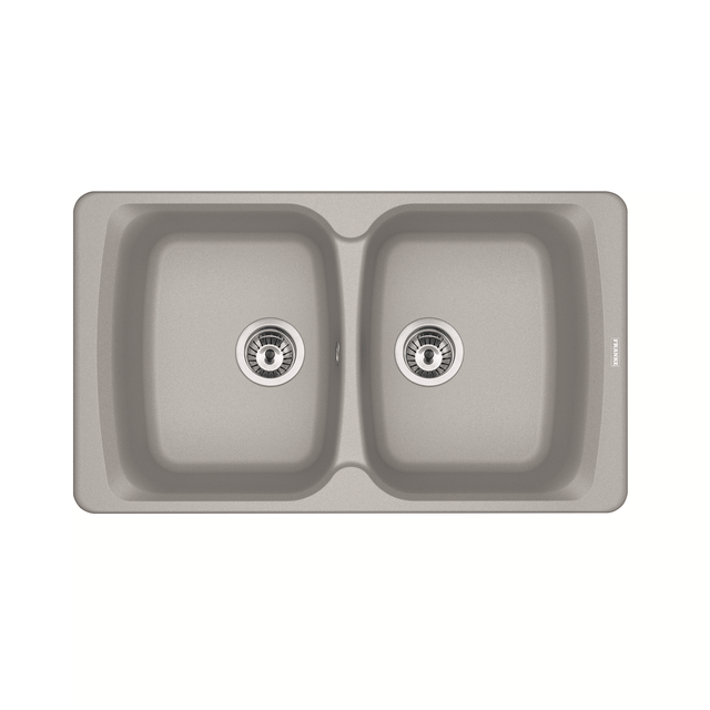 Franke Kitchen Sink Franke Antea Double Kitchen Sink - AZG 620 Metallic Platinum