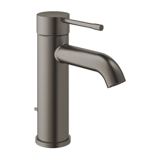 Grohe Bathroom Faucet Grohe Essence Basin Mixer 1/2″ S-Size, Brushed Hard Graphite