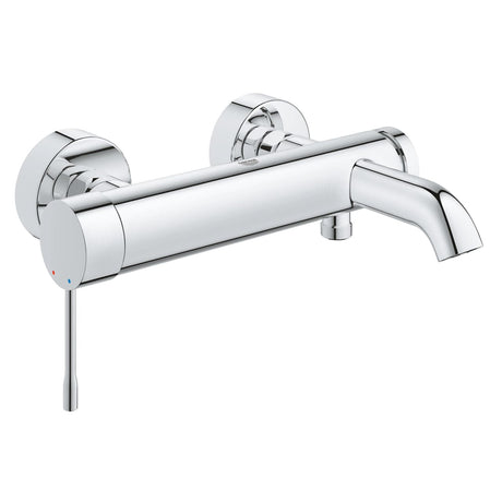 Grohe Bathroom Faucet Grohe Essence Single-lever Bath & Shower Mixer 1/2″, Chrome