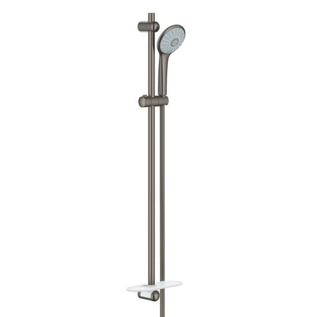 Grohe Shower Set Grohe Euphoria 110 Massage Shower Rail Set with 3 Sprays, Brushed Hard Graphite