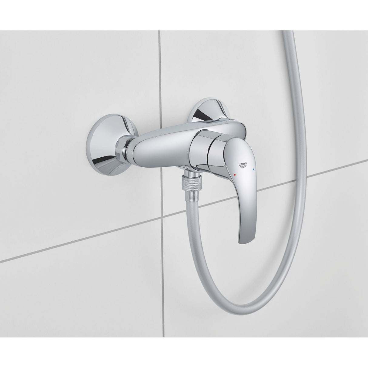 Grohe Bathroom Faucet Grohe Eurosmart Single-lever shower mixer 1/2″, Chrome