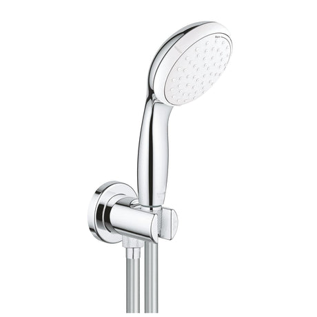 Grohe Shower Set Grohe Tempesta 100 Wall Holder Shower Handle Set with 2 Sprays, Chrome