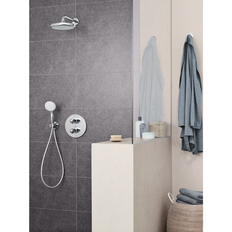 Grohe Shower Set Grohe Tempesta 100 Wall Holder Shower Handle Set with 2 Sprays, Chrome