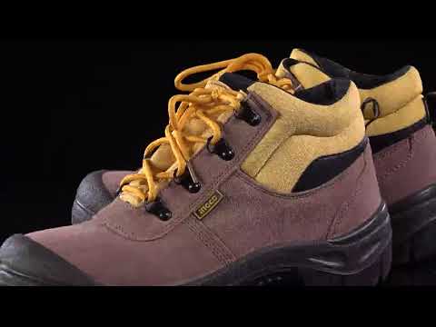 Ingco Safety Boots with Steel Toe Cap – SSH02SB