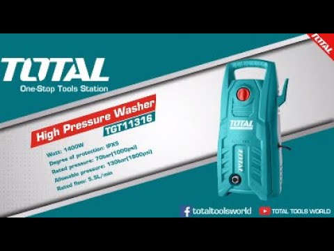 Total High Pressure Washer 1400W - TGT11316