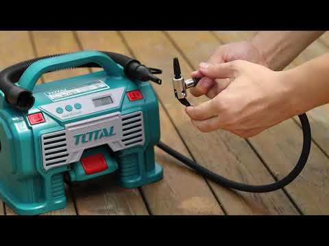 Total Lithium-Ion Cordless Auto Air Compressor 20V - TACLI2002